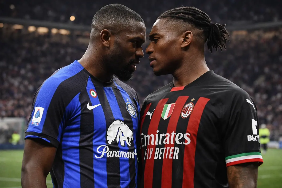 Derby Milan-Inter è anche Thuram contro Leao